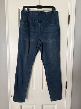 Midnight Blue Women's Stretch Jeggings - Pull-On Comfort